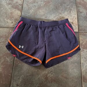 Under Armour purple pink Athletic Shorts Lightweight Design Medium